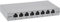 InLine® Patchfeld Cat.6A 0,5HE 8-Fach, für Tisch/Wand/Hutschiene, mit Staubschutz, grau