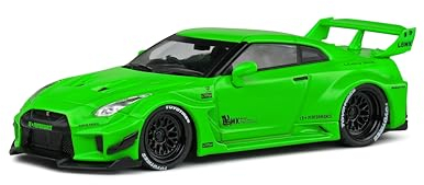 Solido Modellino auto scala 1:43 Nissan GT-R (R35) verde