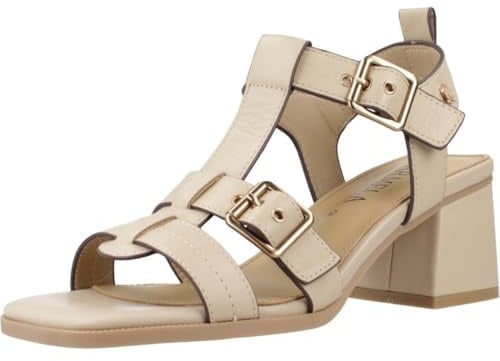 Carmela Damen 161629 Sandale, beige, 39 EU