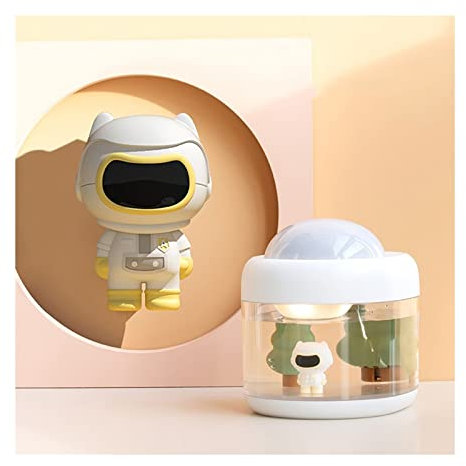 YHYDLC Humidificadores, lámpara de proyección, Humidificador de aire inalámbrico, batería de 2000mAh, proyector recargable, Humidificador silencioso