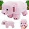 Plüschtiere Charaktere Pig, 28 cm Cartoon Schwein Plüsch Spielzeug, Cartoon Pig Plüschtier, Rosa Pig Plüschfigur, für Fans Kinder und Spielbegeisterte