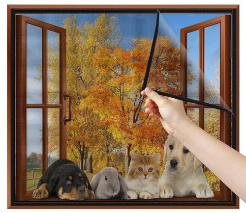 Moustiquaire 60x90cm en fibre de verre, moustiquaire pour portes et fenêtres, moustiquaires anti-insectes pour la protection des fenêtres, adieu aux moustiques