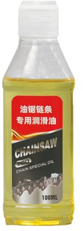 Duroecsain Olio per catena per moto, olio per motosega, lubrificante, olio per sega, 100 ml, strumento di manutenzione, protezione antiruggine per seghere, tagliasiepi, tosaerba e attrezzi da giardino