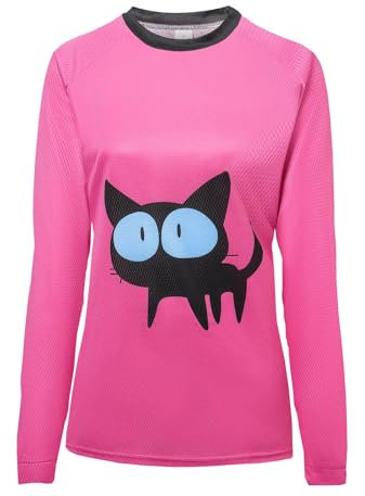 UGLY FROG sjf24 Damen Radtrikot MTB T-Shirt Langarm Mountainbike Motorrad Outdoor Fahrrad Kleidung