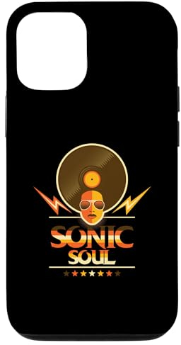 Hülle für iPhone 12/12 Pro Sonic Soul Retro Music Aesthetic