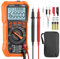 Proster Multimeter Tester - TRMS 60000 Counts Digital Multimeter AC/DC Voltage & Current Tester with NCV Temperature Capacitance Continuity Diode Test with Backlit LCD, Dual Fuses, Test Leads