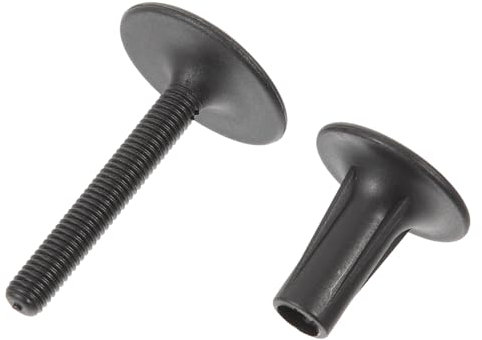 WOONEKY Kanu Werkzeug Segeln Fußschnalle Bauchmuskeln Surfen Beinseil Stecker Schwarzer Surf Leine Stecker