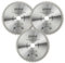 (PACK OF 3) 165mm x 20mm Bore x 60T TCT Cordless Circular Wood Saw Blades. Fits Bosch Makita Ryobi Dewalt DC390, DWE007, DCS391, DC391N Circular Saws etc, Thin Kerf