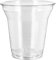 Monouso | 50 Vasos de Plástico transparentes, 364ml, Ø9,5cm, Plástico Duro, Desechables, Vasos para Eventos y Fiestas, Bebidas Frías y Calientes