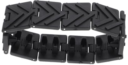 iplusmile Verbindbare Gummi Radketten für Modellbau und Rc Panzer