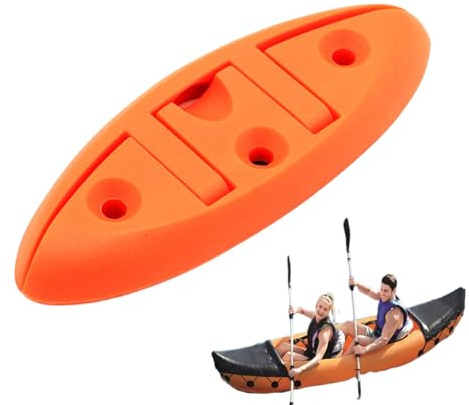 Boot-Dock-Stollen – 12,7 cm Faltbare Nylon-Dock-Stolle, Marine-Seilhalter, Robustes Festmacher-Zubehör, Befestigungsklampe für Boote, Yachten, Kajaks, Kanus, Ski