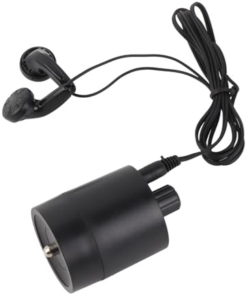 Pongnas Microfono Potenziato Dispositivo di Ascolto Audio Auricolare Amplificatore Attraverso il Muro Porta Rilevatore di Suoni Esplorazione Fisica Acqua