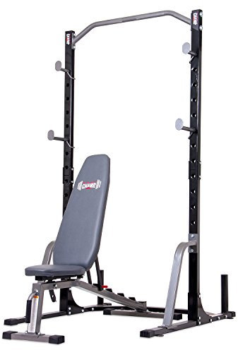 Body Champ Power Rack System mit Bank Set by pbc2885 – New Launch Discount