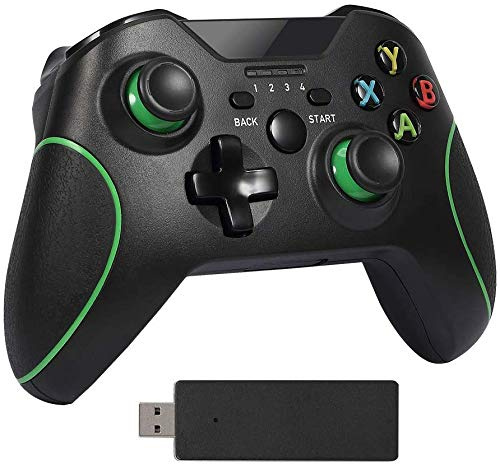 Maliralt - Mando inalámbrico para Xbox One, Win10, PS3, Android, sin auriculares, color negro