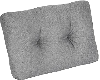 Pillows24 - Palettenkissen - Armlehne 65x40 | Palettenuflage für Palettensofa | Sitz- und Rückenkissen für Europaletten | Palettenmöbel Indoor & Outdoor, UV-beständig | Made in EU | Dunkelgrau