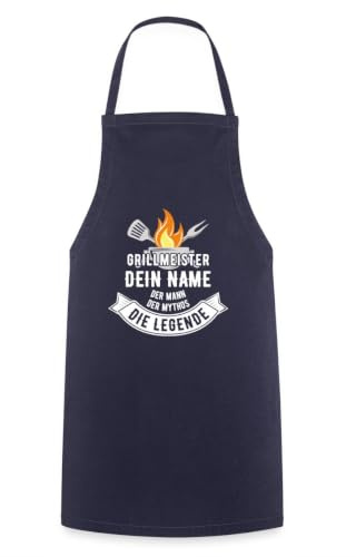Grillschürze Grillmeister Mit Wunschname Personalisieren Kochschürze