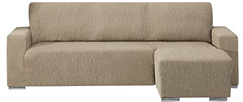 Belmarti - TEIDE Bezug für Chaiselongue - Jacquard elastisch - Kurzer Arm links - Hellblau C24