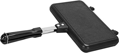 BESTonZON Doppelseitige Bratpfanne Nicht- Stick Backen Pancake Pan Omelette Tabletts Sandwich Maker Flip Grillpfanne für Frühstück Toast Panini Waffel