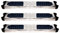3 Hydrotools 87906 Swimming Pool Stainless Steel Replacement Ladder Rung Steps