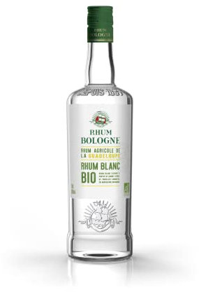 Bologne - Rhum Agricole Blanc bio de la Guadeloupe - 45 % (1 x 0.70L)