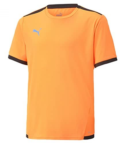 PUMA Unisex Kinder Teamliga Jr Jersey Fu balltrikot, Ultra Orange, 164 EU