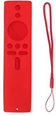 Fdit Custodia in Silicone Antiscivolo per Telecomando Cover Protettiva per TV Stick Cover in Silicone per Telecomando per Xiaomi Mi Box S(2#)