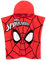 Marvel Spider-Man-Handtuch Poncho Kinder Maske Badebad Badetuch Einheitsgröße