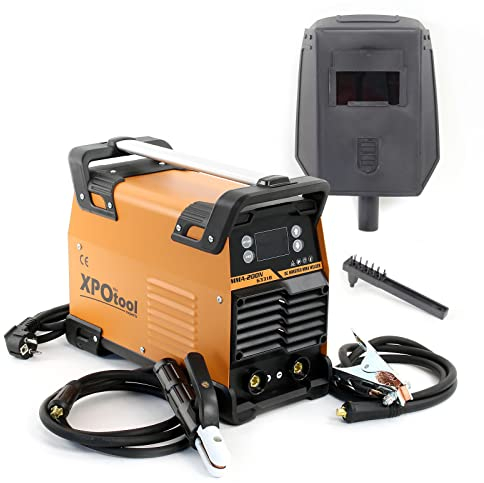 XPOtool Soldadora Inverter MMA 20-200A IGBT electrodos Soldadura Soldador de Arco con Accesorios