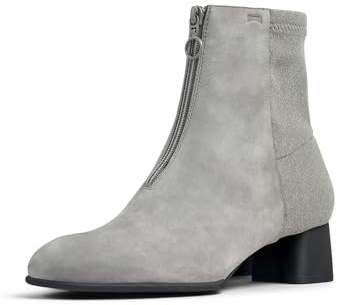 Camper Katie K400312, Stivale alla caviglia Donna, Grigio medio 013, 35 EU