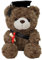 HENGBIRD Teddybär Plüschtier Examensbär Abschlussbär Graduation Teddybär Klein 23cm Graduierung Kuscheltier Bär Bachelor Abschluss Geschenk Kuscheltier für den Abschluss, Abitur oder Studium