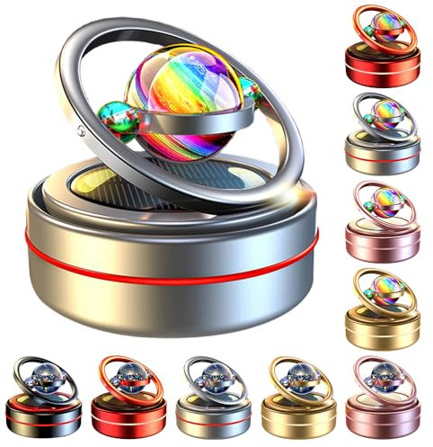 Cymwer Tragbare kinetische Energie-Molekularheizung, solarrotierende Auto-Aromatherapie, Mikrowellen-Molekular-Enteiser, Autoöl-Diffusor (Köln-Geschmack) zur Luftreinigung