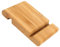 Tabanzhe Support de téléphone portable en bambou pour bureau – Support de tablette polyvalent en bambou, support de téléphone portable de bureau et support de tablette en bois compatible avec les
