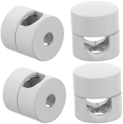 Homoyoyo 4pcs Cord Grip Cable Gland Connector Chandelier Cord Clip for Lamp Strain Relief DIY for Ceiling Pendant Light Fitting