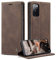 Coque pour Samsung Galaxy S20 FE Pochette, Etui Protection Housse Premium en Cuir PU,Etui à Rabat Pochette de Portefeuille Étui pour Samsung Galaxy S20 FE 5G Case, Café