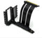 Loufy Vertical GPU Mounting Bracket Graphics Card Holder Kit with PCI-E 4.0 X16 Riser Cable 90 Degree Right Angle 1 Set