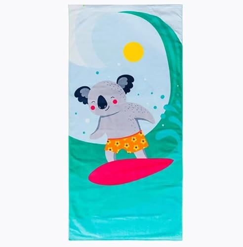 Dedoles Handtuch Unisex Damen Herren Badetuch Baumwolle Strandtuch viele lustige Designs Geschenk auch für Sauna Spa Yoga Schwimmbad, Farbe:
