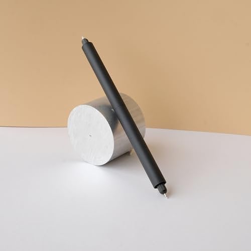 Tom's Studio Lumos Pro Duo Tip (Matte Black) | Refillable Fineliner, Writing & Brush Pen | Comes with 11 Tips, 3ml Deep Black Ink Sample & 2x Ink Reservoirs