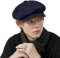 Gajaous Klassische Newsboy Hüte, Zwei Größen Newsboy Flat Cap für Männer und Frauen, Modische Baker Boy Mütze Beret Cap