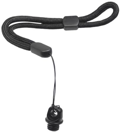 CS PRIORITY 1/4 3 8 Camera Screw D Ring Handle Mount Adapter with Wrist Hand Strap Anti-slip Lanyard Buckle Rope Anti-lost for DSL Tripod Photo Studio Accessories (3 8 Screw with Rope)