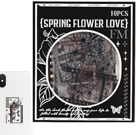 Flaschenaufkleber für Scrapbooking - Kreativer Aufkleber für Tagebuchbuch - Journal Ledger Buch Aufkleber für Wände, Gitarren, Koffer