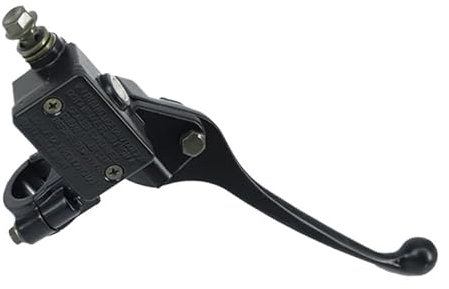 GFDSGRE Manetas Moto Cilindro Maestro de Embrague de Freno Delantero de Motocicleta Universal de 14 mm Negro de 7/8 y 22 mm, Bomba hidráulica for Motocicleta, Palanca de Freno for Motocicleta(Right)
