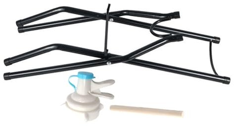 Yulokdwi Support Pour Cruches d'Eau | Range-Bouteilles,Organisateur de Rangement Gain de Place avec Bec Verseur et Pied Pliable pour Séjour et Garage