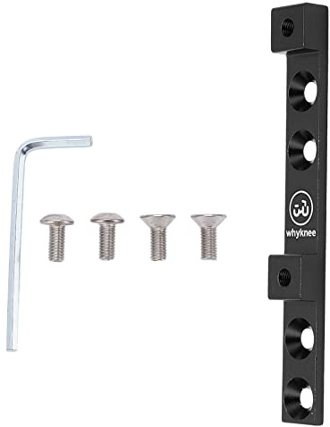 Bicycle Bottle Cage Adjuster Hole Position Adjustment Fixed Frame Regulator (Four holes black)