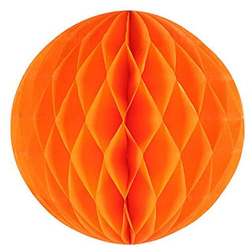 Papierlampion,Lampions 6 stücke papier wonewone girlande party hochzeitsort dekoration latern(Orange)