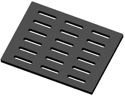 Kaminrost/Ascherost Eckig 240 x 177 x 10 mm passend für Fireplace ** Kaminöfen inkl. Modellübersicht - Ascherost Kamin aus massivem Stahl - Feuerrost feuerfest & hitzebeständig