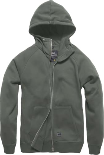 Vintage Industries Basing Hooded Sweatshirt Männer Kapuzenjacke grau