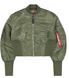 ALPHA INDUSTRIES Damen Waisted Ma-1 Bomberjacke (1er Pack)