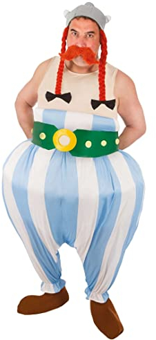 Chaks - Kostüm Obelix, 5-teiliges Set, komplette Gallier Verkleidung, Asterix und Obelix, für Karneval & Comic Con
