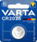 VARTA CR 2025, 6025101401, Batteria Litio a Bottone, Piatta, Specialistica, 3 Volts, Diametro 20mm, Altezza 2,5mm, confezione 1 pila
