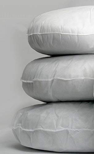 32 Kisseneinsatz, Runde Kissenfüller, Runde Kissen Sham Stuffer, Kissen Pads, Polyesterfaser Kisseneinsatz von Trade Star Exporte